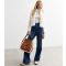 Women's Off White Faux Fur Gilet Cameo Rose New Look