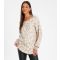 Women's Beige Cheetah Pattern Knit Jumper Quiz New Look