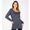 Women's Grey Off The Shoulder Sweatshirt Pineapple New Look