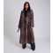 Women's Leopard Print Trench Coat Urban Bliss New Look