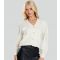 Women's Cream Faux Pearl Cardigan Finding Friday New Look