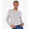 Women's Pale Grey Pointelle Knit Jumper Apricot New Look