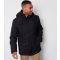 Men's Black Relaxed Ripstop Patch Pocket Hooded Coat Threadbare New Look