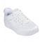 Women's White Put It In Neutral Faux Leather Trainers Skechers New Look
