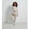 Women's by Zara McDermott Stone Chunky Knit Joggers Rise New Look