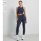 Women's by Zara McDermott Navy Cross Over Leggings Rise New Look