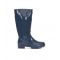 Women's Dark Blue Wedlock Wellington Boots Regatta New Look