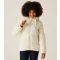 Women's Cream Hooded Tiered Shell Jacket Regatta New Look