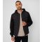 Men's Annapolis Padded Hood Jacket Threadbare New Look