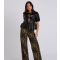 Women's Black Faux Leather Tie Front Top Urban Bliss New Look