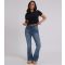 Women's Blue Bootcut Jeans Urban Bliss New Look