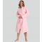 Women's Pink Waffle Robe Loungeable New Look