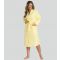 Women's Yellow Waffle Robe Loungeable New Look