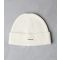 Cream Logo Ribbed Beanie Gym King New Look