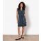 Women's Blue Floral Print Ruffled Dress Apricot New Look