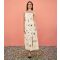 Women's Off White Printed Midi Dress Yumi New Look
