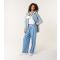 Women's Blue Side Stripe Relaxed Trousers Blue Vanilla New Look