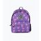 Purple Scribble Hearts Backpack HYPE New Look