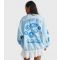 Women's Blue Mickey Mouse Steamboat Willie Printed Sweatshirt Skinnydip New Look