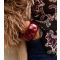 Burgundy Resin Curved Bangle New Look
