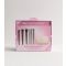 Pink Essentials Makeup Bag and Brush Set Brushworks New Look