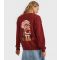 Women's Clothing Red Strawberry Shortcake Sweatshirt Custard New Look