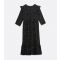 Urban Bliss Black Spot Midi Oversized Smock Dress New Look