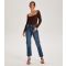 Women's Blue Straight Leg Jeans Urban Bliss New Look