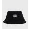 Men's Jack & Jones Black Cord Logo Bucket Hat New Look