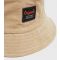 Men's Jack & Jones Stone Cord Logo Bucket Hat New Look