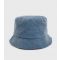 Men's Only & Sons Blue Acid Wash Bucket Hat New Look