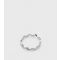 Silver Zig Zag Ring New Look