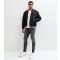 Men's Black Washed Skinny Jeans New Look