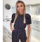 Women's Black Spot Crop Wide Leg Jumpsuit AX Paris New Look