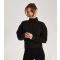 Women's Black Ribbed Waist Roll Neck Jumper Urban Bliss New Look