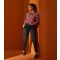Women's Red Floral Collared Peplum Blouse Urban Bliss New Look