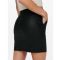 ONLY Black Coated Leather-Look Mini Skirt New Look