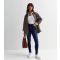Women's Navy Lift & Shape Jenna Skinny Jeans New Look