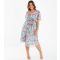Women's Plus Size Mint Green Floral Chiffon Midi Wrap Dress Curves Quiz New Look