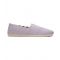Women's Lilac Canvas Slip On Espadrilles Toms New Look