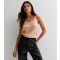 Women's Gold Sequin V Neck Strappy Cami Gini London New Look
