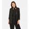 Women's Black Sequin Blazer Yumi New Look