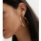 Gold Large Hoop Earrings New Look
