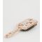 Rose Gold Gem Paddle Hair Brush New Look