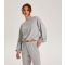 Women's Pale Grey Crew Neck Long Balloon Sleeve Sweatshirt Urban Bliss New Look