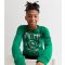 Name It Green Athletic Logo Crew Neck Long Sleeve Top New Look