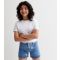 Blue Floral Denim Shorts KIDS ONLY New Look