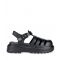 Women's Black Chunky Jelly Sandals JuJu New Look