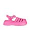 JUJU Pink Chunky Jelly Sandals New Look