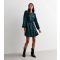 Women's Blue Zebra Print Mini Dress Gini London New Look
